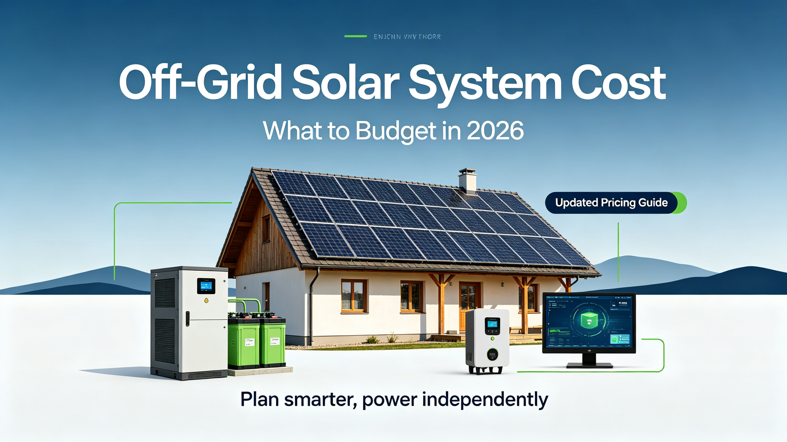 Solar battery storage unit for a home