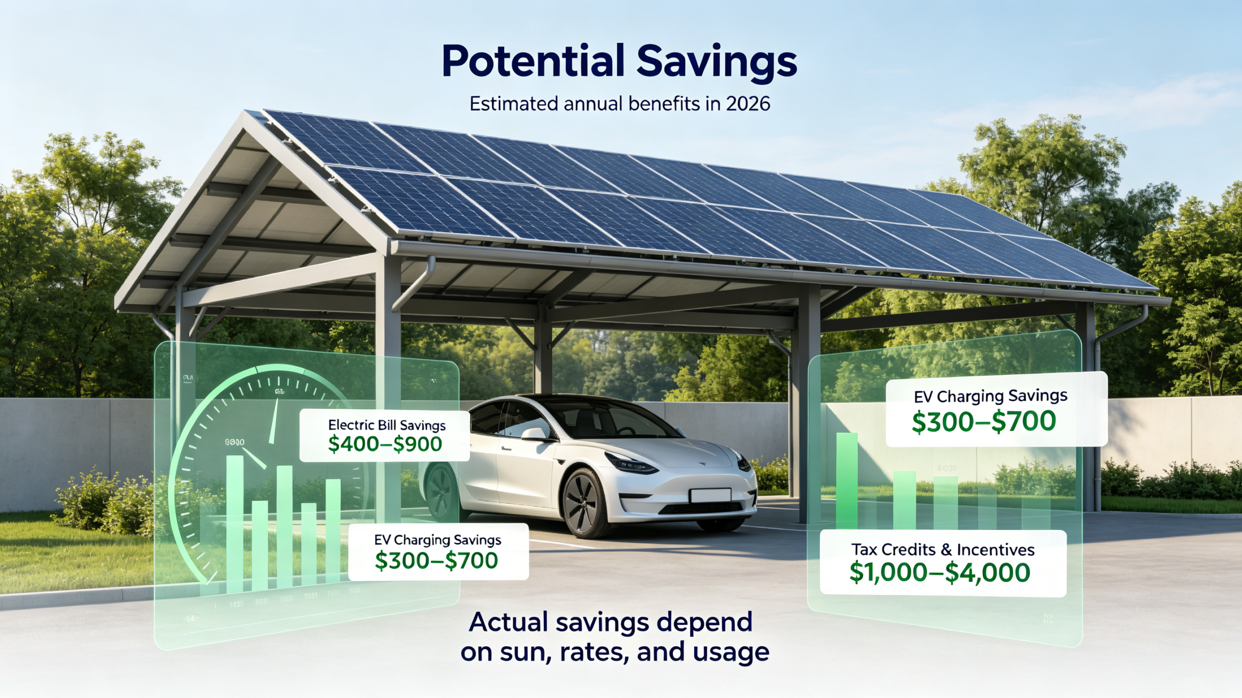 Solar battery storage unit for a home
