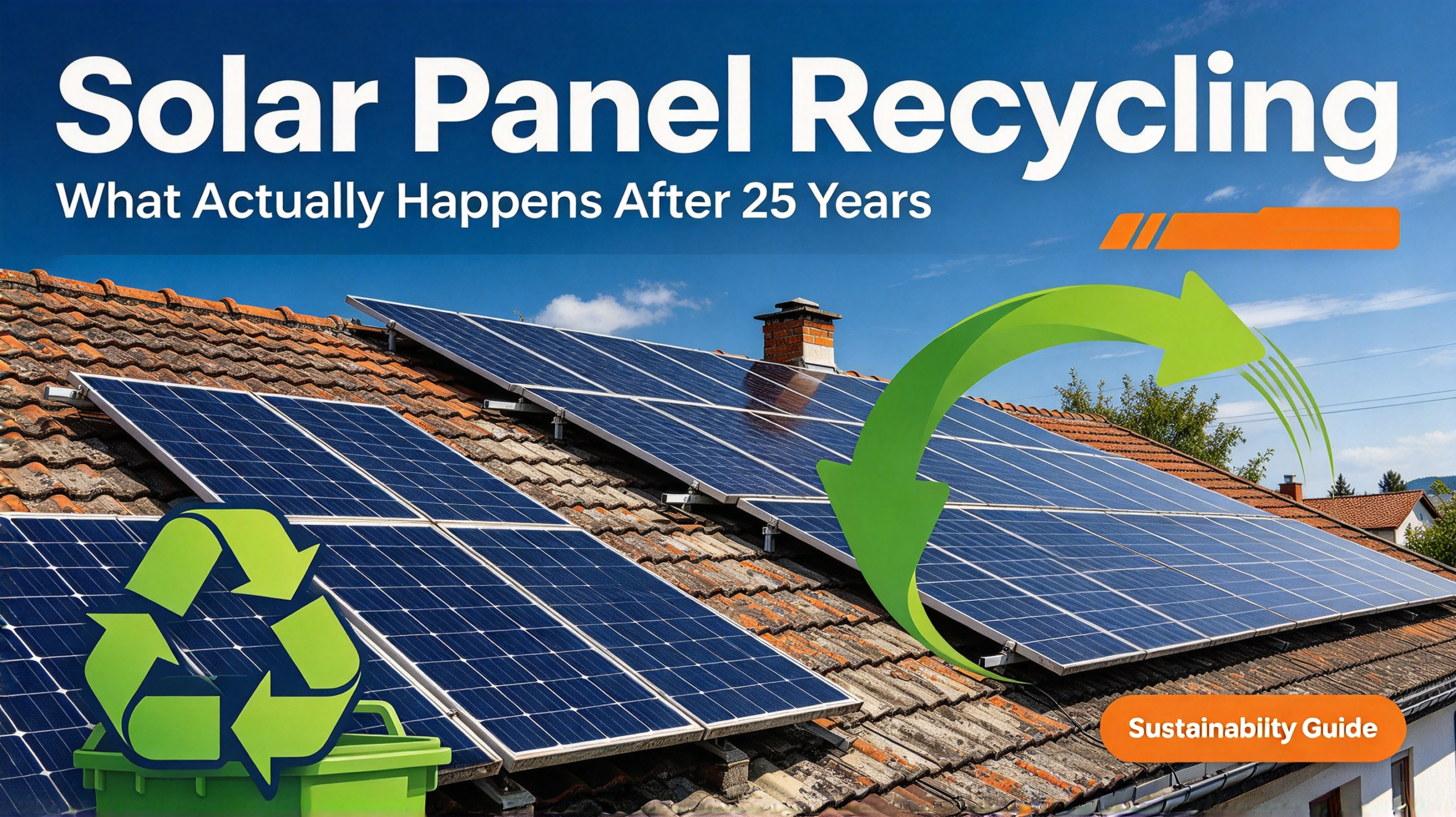 Stack of decommissioned solar panels waiting to be separated into glass, aluminium frame and junction box